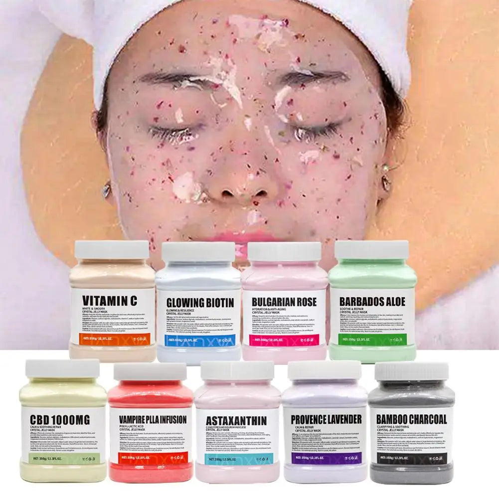 Maschera Viso Hydro Jelly Professionale - Polvere Gel Peel-Off Idratante e Nutriente