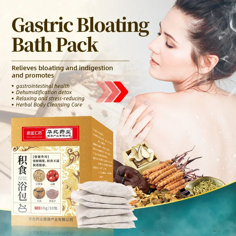 Sacchetti Bagno Benessere Digestivo - Detox Gonfiore Naturale 10pz