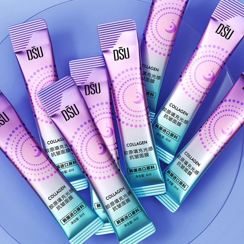 Kit 30 Máscaras Noturnas Colágeno Anti-Rugas - Sleeping Mask Hidratantes Coreanas