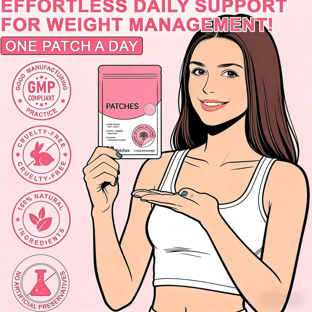 Body Patch, 30 Patches for Appetite Control & Metabolism Support, Plant - based Formula