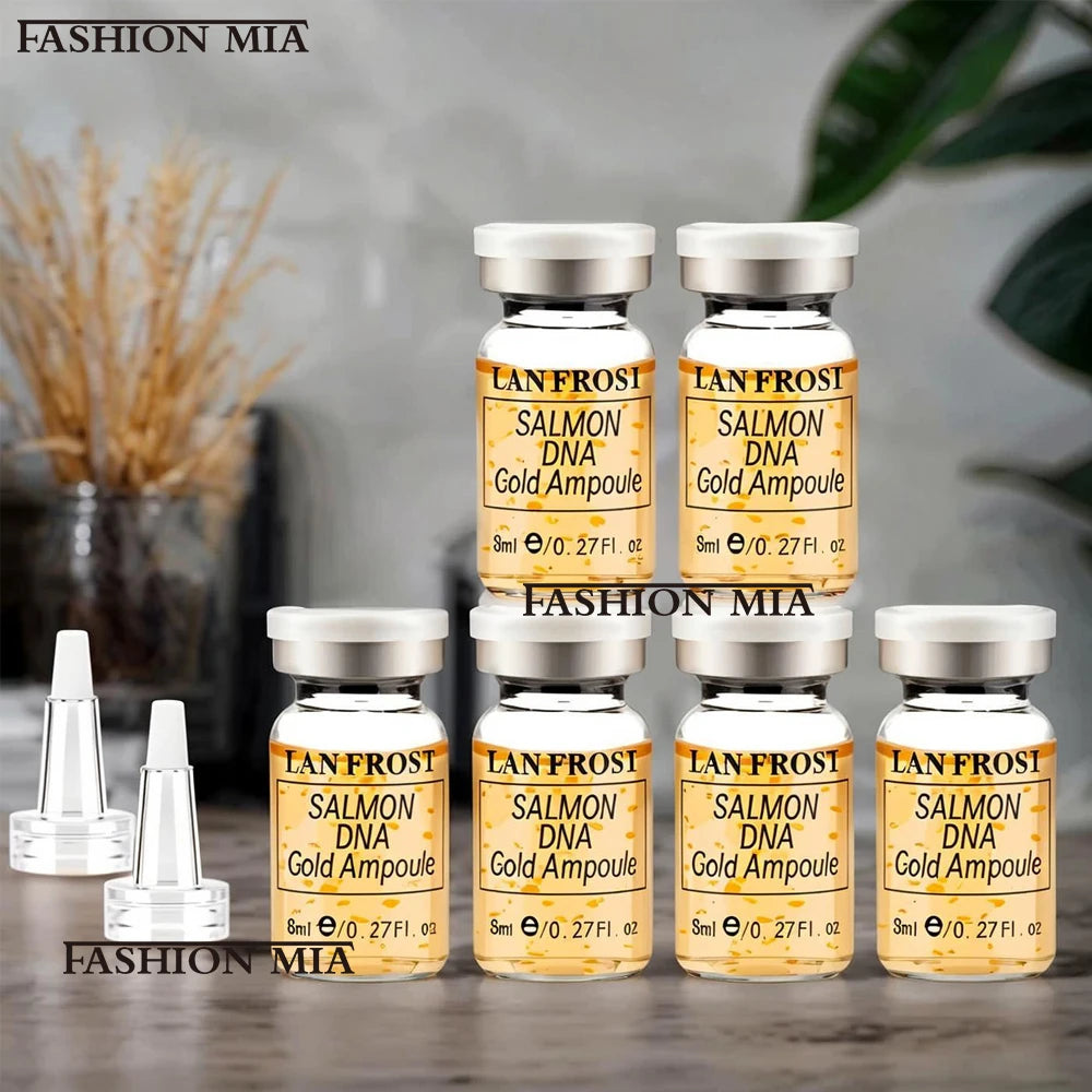 Kit Starter DNA di Salmone Coreano - 12 Ampolle Siero Viso Idratante 8ml