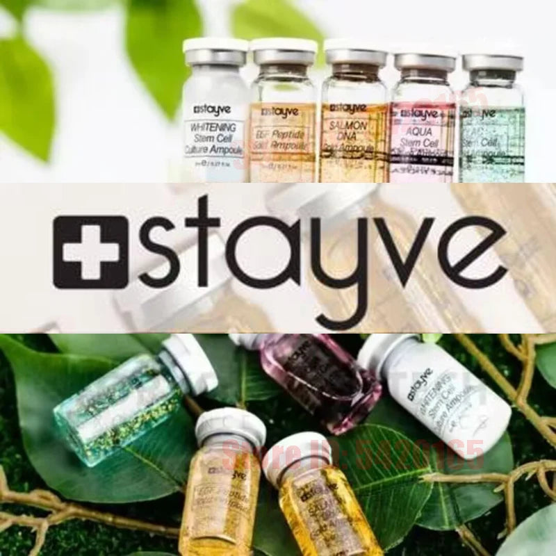 Siero Viso DNA di Salmone e Oro - Ampolle Anti-Età Coreane Stayve 8ml