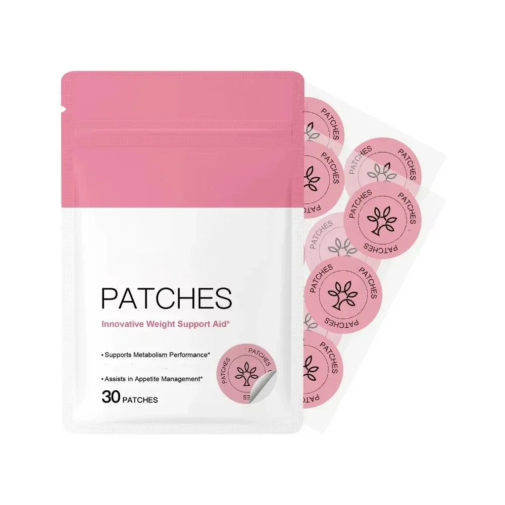 Body Patch, 30 Patches for Appetite Control & Metabolism Support, Plant - based Formula