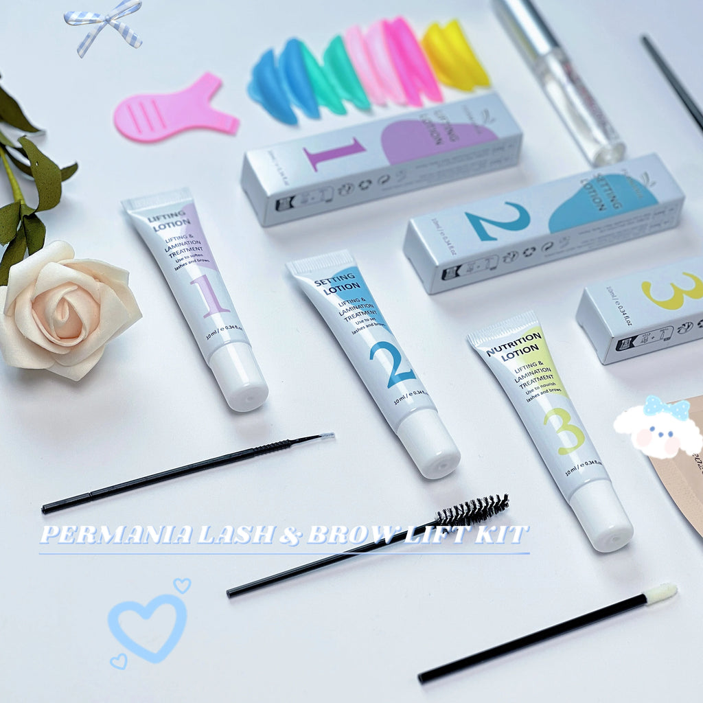 Kit Lash Lift e Brow Lamination PERMANIA - Permanente Ciglia e Sopracciglia